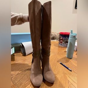 Antonio Melani suede boots, size 7.5 color Sahara Sand
